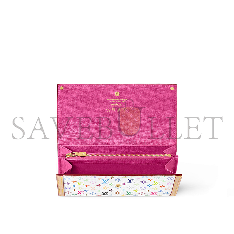 LOUIS VUITTON MURAKAMI LV X TM SARAH WALLET M13397 (19*10*2cm) LOUIS VUITTON MURAKAMI LV X TM SARAH WALLET M13397 (19*10*2cm)